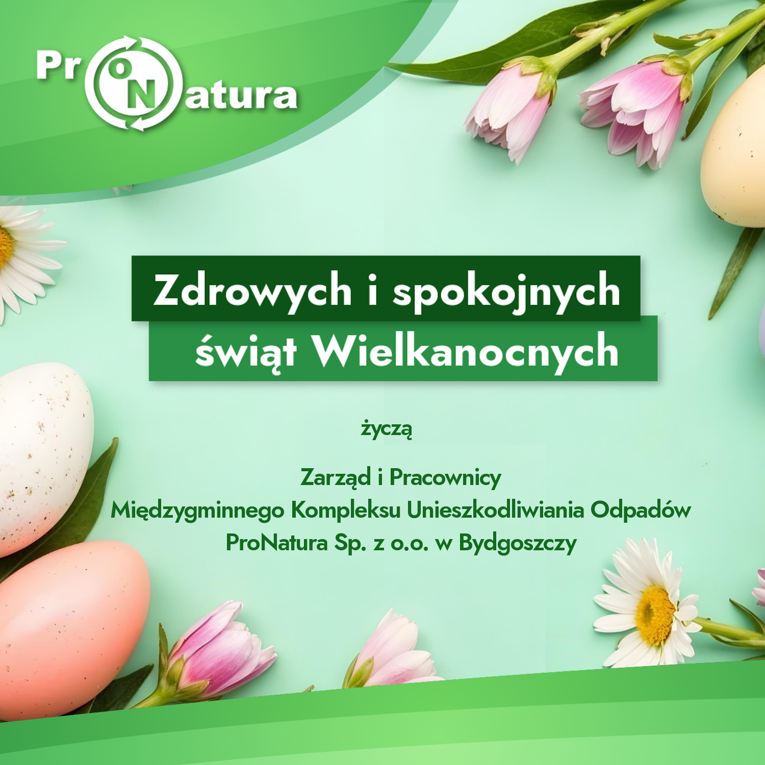 Wesołych świąt Wielkanocnych życzy ProNatura
